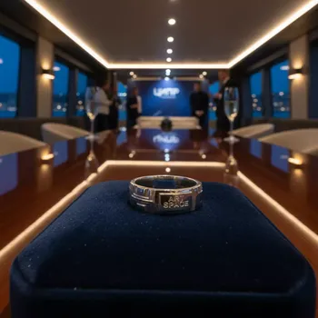 Аренда Кольцо Кьяра серебряное на VIP теплоходе (Морпорт Сочи) — ART SPACE