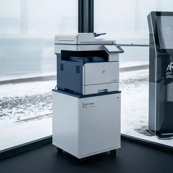 Аренда МФУ базовый блок с тумбой и жестким диском Xerox VersaLink C7120 C7125 C7130 на пляже «Ривьера» — ART SPACE