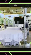 Уличные обогреватели и банкетная мебель