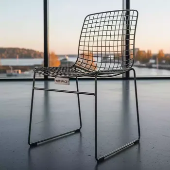 Аренда Кресло металлическое плетеное Alg в зале «Чайка» (Морпорт) — ART SPACE