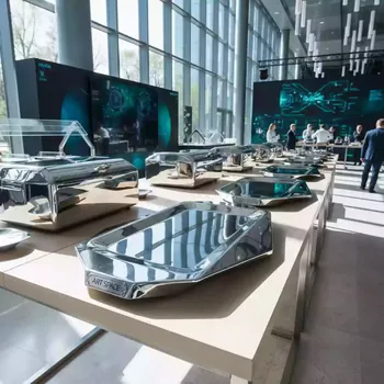 Аренда Блюда металлические в Гранд Отель Поляна — ART SPACE