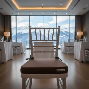 Аренда Подушка для стула Кьявари 5 см коричневая в Sochi Marriott Krasnaya Polyana — ART SPACE