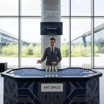 Аренда Шампанское казино в Сириус Арене — ART SPACE