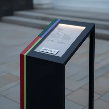 Аренда Информационная стойка для входной группы на вилле «Анна» — ART SPACE