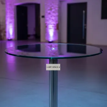Аренда Стол круглый стеклянный в комплексе Sea Galaxy — ART SPACE