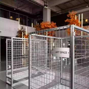 Аренда Ограждения ИСО 20 цинк 2х2 м в Mantera Supreme — ART SPACE