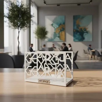 Аренда Салфетница Джорджия белая в Gamma Sirius — ART SPACE