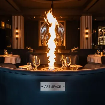 Аренда Эффект имитации огня Acme AF 1 Flame в ресторане «Магадан» — ART SPACE