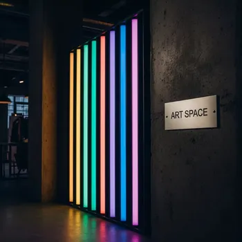 Аренда Система Поп ап Сегвол с подсветкой в ресторане «Баран-Рапан» — ART SPACE