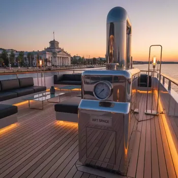 Аренда Парогенератор строительный на VIP теплоходе (Морпорт Сочи) — ART SPACE
