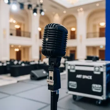 Аренда Микрофон ретро Shure 55 Элвис черный в Swissôtel Resort Sochi Kamelia — ART SPACE