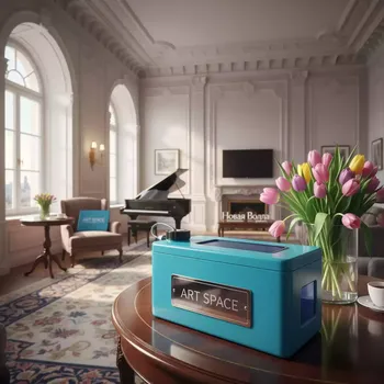 Аренда Картридж для плоттеров Canon PFI 1000C Cyan 80 мл в Mövenpick Hotel — ART SPACE
