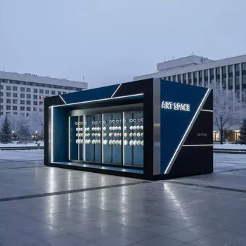 Аренда Шариковый тир новогодний на Медальной площади — ART SPACE