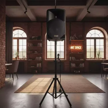 Аренда Комплект микрофон и колонка 1000 Вт в Boutique Hotel PORTUM 1905 — ART SPACE