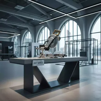 Аренда Пилы торцовочные в Керлинговом центре «Ледяной куб» — ART SPACE