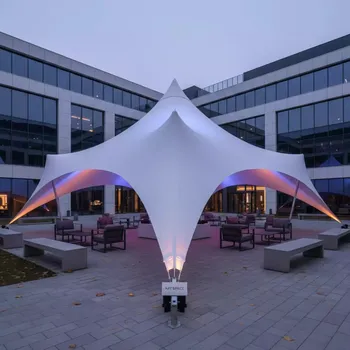 Аренда Тент Кайт 12х18 белый со стенками в Bridge Resort — ART SPACE