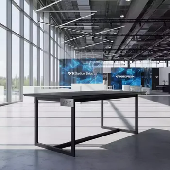 Аренда Стол обеденный Agenda черный в VK Stadium Sirius — ART SPACE