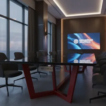 Аренда Стол Mid red & black в комплексе Sea Galaxy — ART SPACE