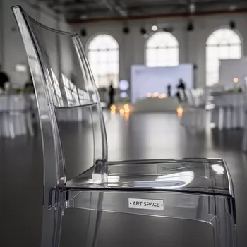 Аренда Стул прозрачный поликарбонат Феникс в Imeretinskiy Hotel — ART SPACE