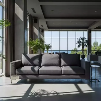 Аренда Диван трехместный с подушками Caleo Ash в Bridge Resort — ART SPACE
