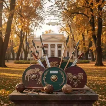 Аренда Снаряды спортивные древнерусские в санатории «Русь» — ART SPACE