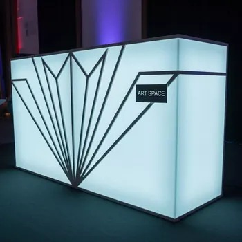 Аренда Стойка барная пластиковая светящаяся Break Line Lighting в Radisson Blu Resort & Congress Centre — ART SPACE
