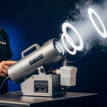 Аренда Устройство для запуска дымных колец Fog Ring Launcher в VK Stadium Sirius — ART SPACE