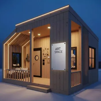 Аренда Фотозона "Дом Деда Мороза" в Skypark Sochi — ART SPACE
