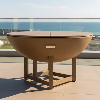 Аренда Стол круглый разборный Deco 160 см капучино в Rodina Grand Hotel & SPA — ART SPACE