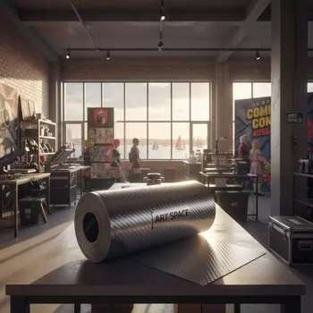 Аренда Пленка для термопереноса Hotmark Silver Carbon 10 м на парусной регате (Сочи) — ART SPACE