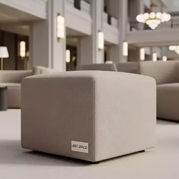 Аренда Пуфик Shape Beige Cube в казино «Сочи» — ART SPACE