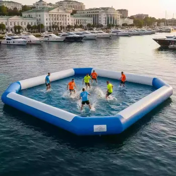 Аренда Футбольное поло водное на территории Морпорта Сочи — ART SPACE