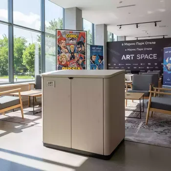 Аренда Ящик шкаф Store it out Arc 1200 л бежевый в Маринс Парк Отеле — ART SPACE
