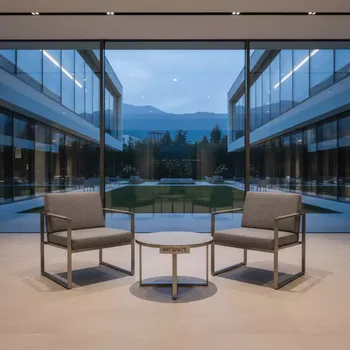 Аренда Комплект кофейный Flata 2 кресла столик серый в Sport Inn Hotel & Wellness — ART SPACE