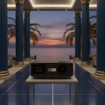 Аренда Проектор мультимедийный Panasonic PT REQ15BE на пляже «Мандарин» — ART SPACE