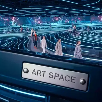 Аренда Лабиринт соревновательный в ледовом дворце «Роза Хутор» — ART SPACE