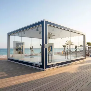 Аренда Павильон выставочный 5х15 м остекленный в пляжном клубе Del Mar — ART SPACE