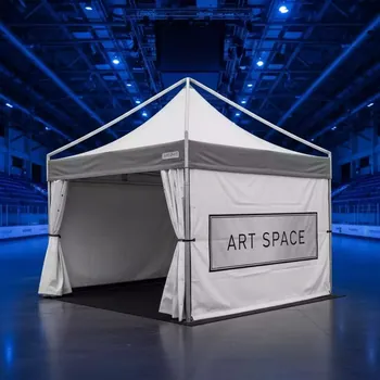Аренда Шатер мини 3х4 м в ледовой арене «Шайба» — ART SPACE
