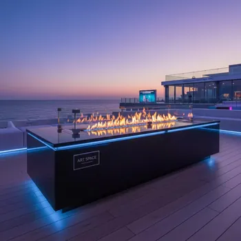 Аренда Стол камин газовый в пляжном клубе Del Mar — ART SPACE
