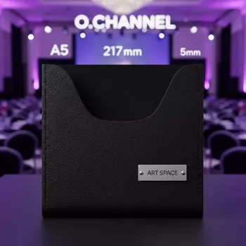 Аренда Каналы цветные черные O.CHANNEL А5 217 мм 5 мм покрытие "кожа" в Sport Inn Hotel & Wellness — ART SPACE