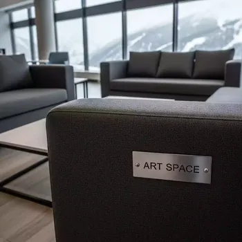 Аренда Комплект мебели для отдыха Flow 4 темно серый в Radisson Hotel Rosa Khutor — ART SPACE