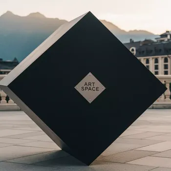 Аренда Куб декоративный черный большой в Rixos Krasnaya Polyana — ART SPACE