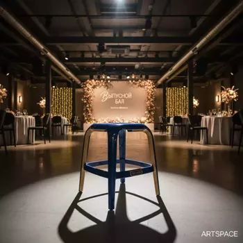 Аренда Табурет пластиковый Happy в ресторане «Brunello» — ART SPACE