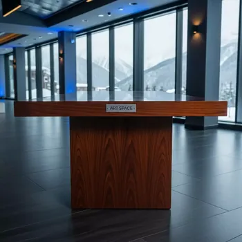 Аренда Стол банкетный Nova 2 махагон 200х80 см в Sochi Marriott Krasnaya Polyana — ART SPACE