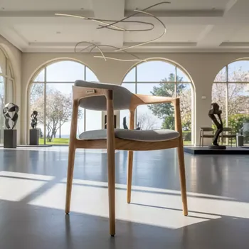 Аренда Стул деревянный с обивкой NatuRAL Finn в Cosmos Sochi Hotel — ART SPACE