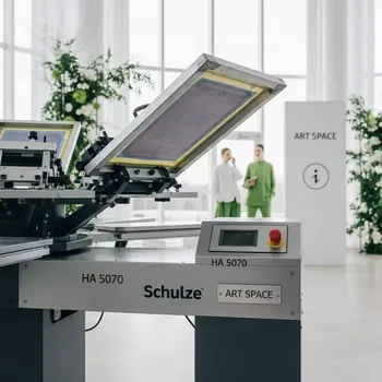 Аренда Станок трафаретный Schulze HA 5070 в банкетном зале «Дельфин» — ART SPACE