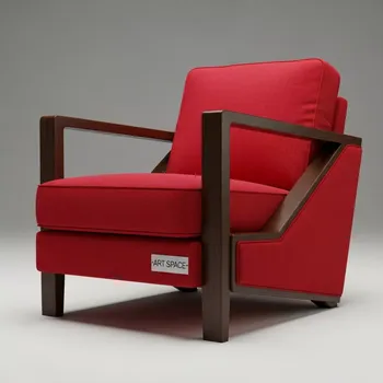Аренда Стул Wood Red в Alpha Sirius — ART SPACE