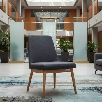 Аренда Стул Канани ножки дерево угольно серый в Courtyard by Marriott Sochi — ART SPACE