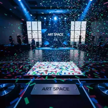 Аренда Конфетти флуоресцентное в банкетном зале «Дельфин» — ART SPACE