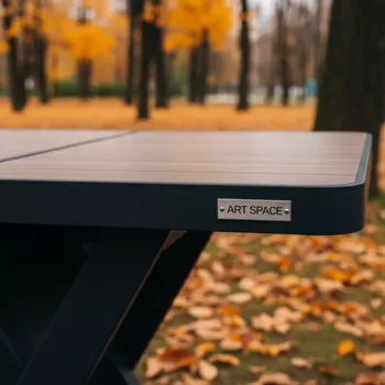 Аренда Стол пластиковый раздвижной Vegas Table XL в этно-парке «Моя Россия» — ART SPACE
